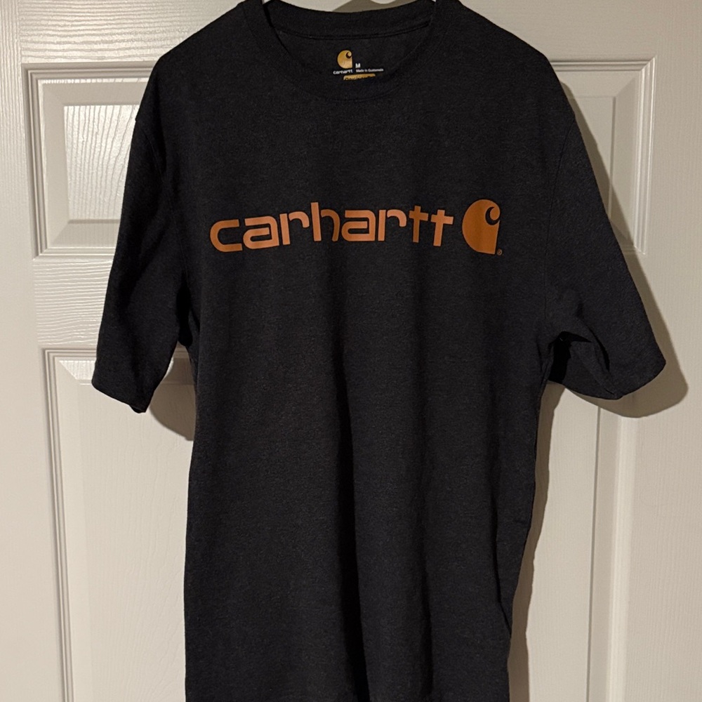 Carhartt Dark Gray Tee with Logo